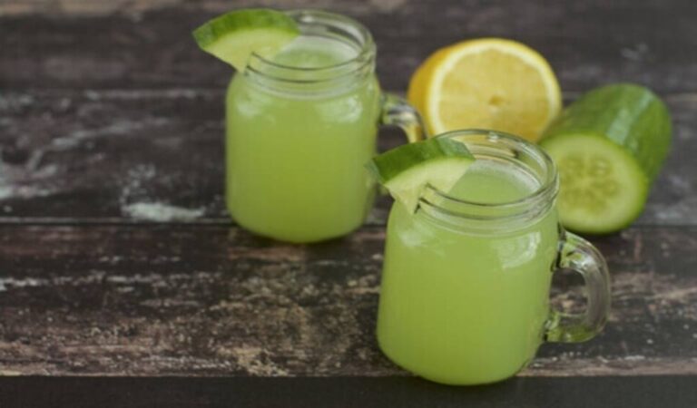 Cucumber and lemon juice benefits