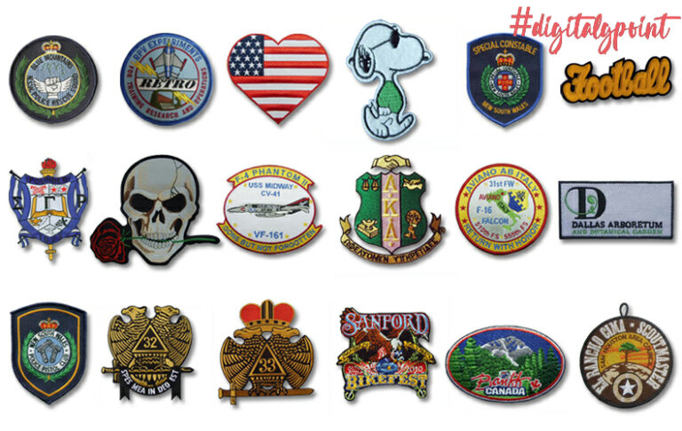 Top 6 benefits of custom embroidered patches