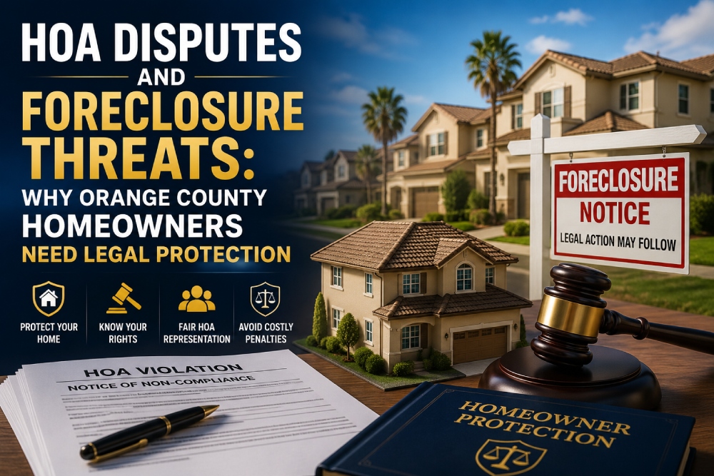 HOA Disputes and Foreclosure Threats