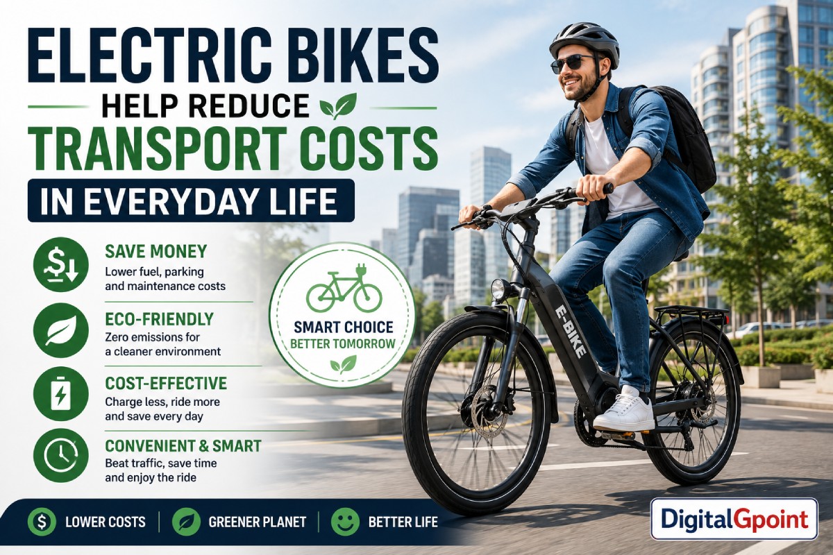 Electric Bikes Help Reduce Transport Costs