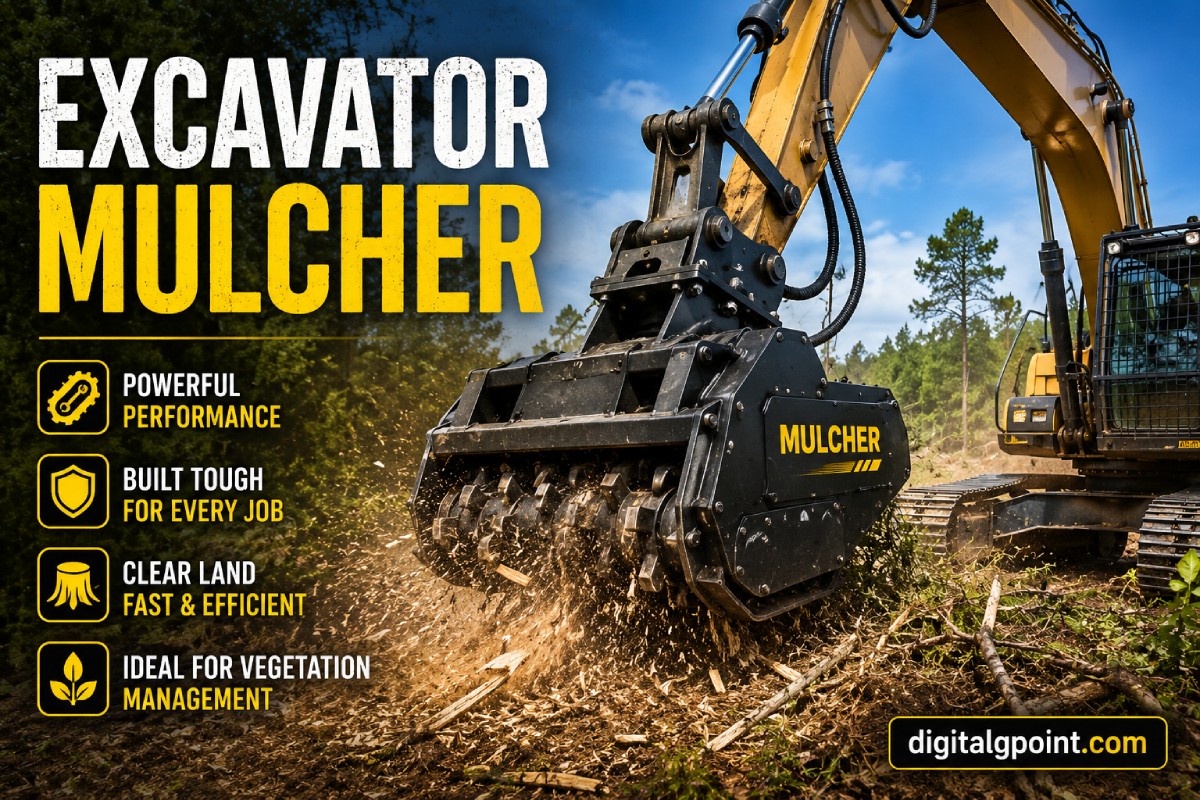 Excavator Mulcher Attachment